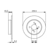 Bosch Bremsscheiben + Bremsbeläge hinten Suzuki Swift