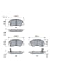 Bosch Bremsscheiben + Bremsbeläge vorne Hyundai I20 Kia Rio Stonic