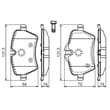 Bosch Bremsscheiben + Bremsbeläge vorne Mini