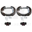 NK Bremsbackensatz hinten Opel Astra F