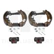 NK Bremsbackensatz hinten Peugeot 206 206+