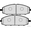 Jakoparts Bremsbeläge vorne Nissan Patrol
