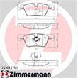 Zimmermann Bremsscheiben + Bremsbeläge VA+HA BMW 1 F21 2 Cabriolet F23 Coupe F22 F87 114-118 +d