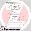 Zimmermann Bremsbeläge vorne Fiat Grande Punto 500 Punto + Evo 0,9 - 1,4