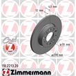 2 Zimmermann Bremsscheiben 278mm hinten Alfa Romeo 159 Brera Spider