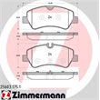 Zimmermann Bremsbeläge hinten Ford Tourneo Transit 2,2 TDCI + 4x4