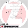 Zimmermann  Bremsscheiben + Bremsbeläge vorne BMW 5er F10