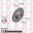 Zimmermann Bremsscheiben + Textar Bremsbeläge vorne BMW 02 E10 E6