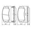 Bosch Bremsbeläge vorne Hyundai Kia