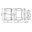 Bosch Bremsscheiben + Bremsbeläge vorne Kia Rio Mazda 323 Demio