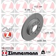 Zimmermann Bremsscheiben + Bremsbeläge hinten Alfa Romeo Giulietta
