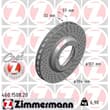 2 Zimmermann Bremsscheiben vorne Porsche 911 3,3 Turbo