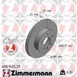 Zimmermann Bremsscheiben + Bremsbeläge vorne VW T4 Bus Kasten Pritsche + Syncro