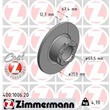 Zimmermann  Bremsscheiben + Bremsbeläge vorne Mercedes W110 190 200 230