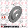 Zimmermann Sport Bremsscheiben+Bremsbeläge hinten Mercedes GL M R-Klasse W164 X164 W251 V251