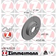 Zimmermann  Bremsscheiben + Bremsbeläge vorne Opel Corsa C