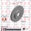Zimmermann Bremsscheiben + Bremsbeläge vorne Nissan Almera N16 Primera P11