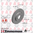 Zimmermann Bremsscheiben + Bremsbeläge vorne Ford Focus + Kombi 1,4 1,6 1,8 2,0