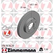 Zimmermann  Bremsscheiben + Bremsbeläge vorne Mazda 3 5 1,4 1,6 1,8 2,0 2,2