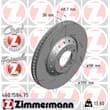 Zimmermann Bremsscheiben + Bremsbeläge vorne Porsche Panamera 4,8 970 geschlitzt 390 mm