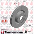 Zimmermann Bremsscheiben + Bremsbeläge vorne Audi A6 Allroad 4GH 4GJ C7 3,0 TDI TFSI 345 mm