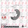Zimmermann Bremstrommeln + Bremsbacken hinten VW Lupo 6X1 6E1 1,0 1,4 1,7