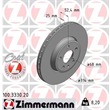 Zimmermann Bremsscheiben + Bremsbeläge vorne Audi A4 A5 + Avant