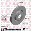 Zimmermann Bremsscheiben + Bremsbeläge vorne Audi A6 + Avant A7 Q5 Porsche Macan