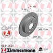 Zimmermann Bremsscheiben + Bremsbeläge VA+HA Mini R56 + Cabriolet R57 Clubman R55 One Cooper D