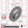 Zimmermann Bremsscheiben + Bremsbeläge VA+HA Mercedes E- Klasse + Kombi W211 S211 bis Bj. 06/06
