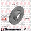 Zimmermann Bremsscheiben + Bremsbeläge vorne Porsche 718 Boxster Cayman 911 Boxster
