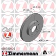Zimmermann  Bremsscheiben + Bremsbeläge vorne VW Passat 3B + Variant Syncro