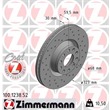 Zimmermann Sportbremsscheiben + Bremsbeläge vorne Audi A8 S8 4,2