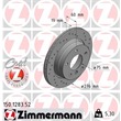 Zimmermann Sport-Bremsscheiben+Bremsbeläge VA+HA BMW 3 E46 + Cabriolet Coupe Touring 316-320 + d Ci