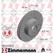 Zimmermann Sport-Bremsscheiben + Beläge + Backen vorne + hinten BMW E60 + Touring