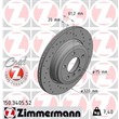 Zimmermann Sport-Bremsscheiben + Beläge + Backen vorne + hinten BMW E60 + Touring
