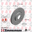 Zimmermann Sport Bremsscheiben + Bremsbeläge vorne Mazda 6 GH + Sport Kombi
