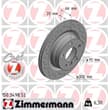 2 Zimmermann Sport-Bremsscheiben hinten BMW 1er 2er 3er 4er