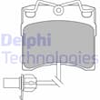 Delphi Bremsbeläge vorne VW California Transporter