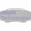 Delphi Bremsbeläge hinten Citroen Jumper Fiat Ducato Peugeot Boxer