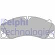 Delphi Bremsbeläge vorne Porsche 718 911 Boxster Cayman