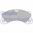 Delphi Bremsbeläge vorne Porsche Cayenne