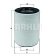 Mahle Luftfilter Smart Cabrio City-Coupe Crossblade Roadster