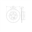 2 Textar Bremsscheiben 276mm hinten Mercedes A Klasse B Klasse