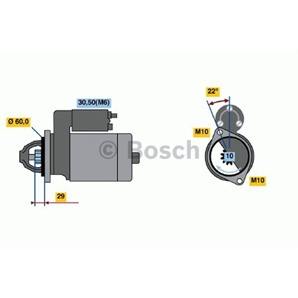 Bosch Anlasser für Maybach 57 62 Mercedes C E G M R S GL-Klasse CLK kaufen | Autoteile-Preiswert