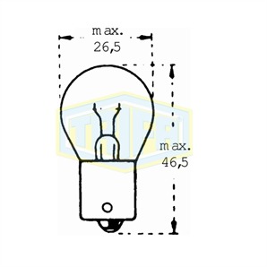 Auto-Lampe 12V 18W