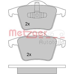 Metzger Bremsbeläge hinten Volvo Xc90