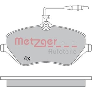 Metzger Bremsbeläge vorne Citroen C5 C6 Peugeot 407 607