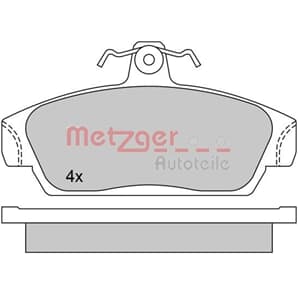Metzger Bremsbeläge vorne MG Mg Mgf Rover 100