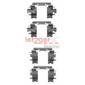 Metzger Zubehör für Bremsbeläge vorne Honda Civic Crx Integra Jazz Logo